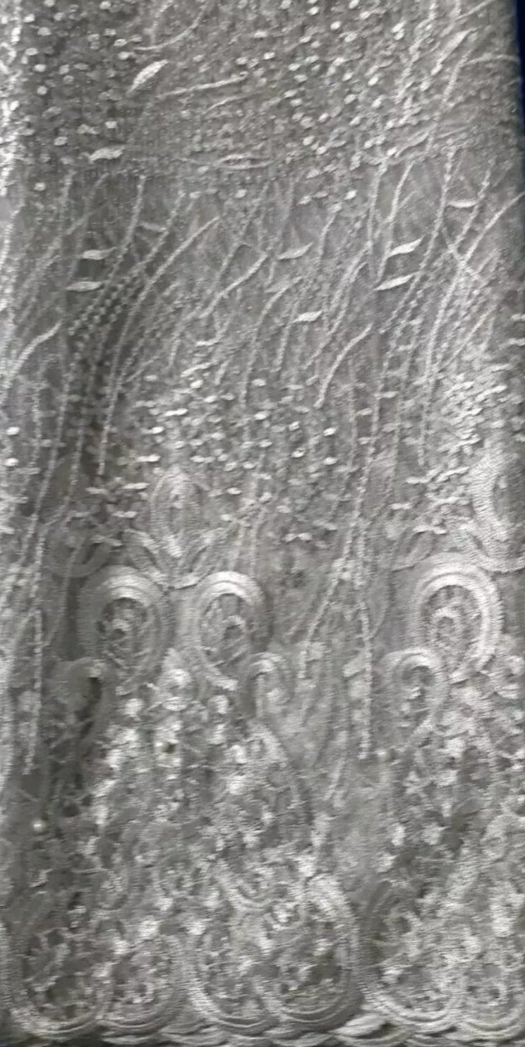 African Lace Fabric For Parties (5ayrds)